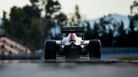 Carlos Sainz při posledních předsezónních testech v Barceloně