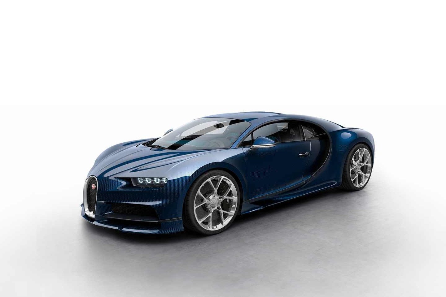 Bugatti Chiron a barevné kombinace laku