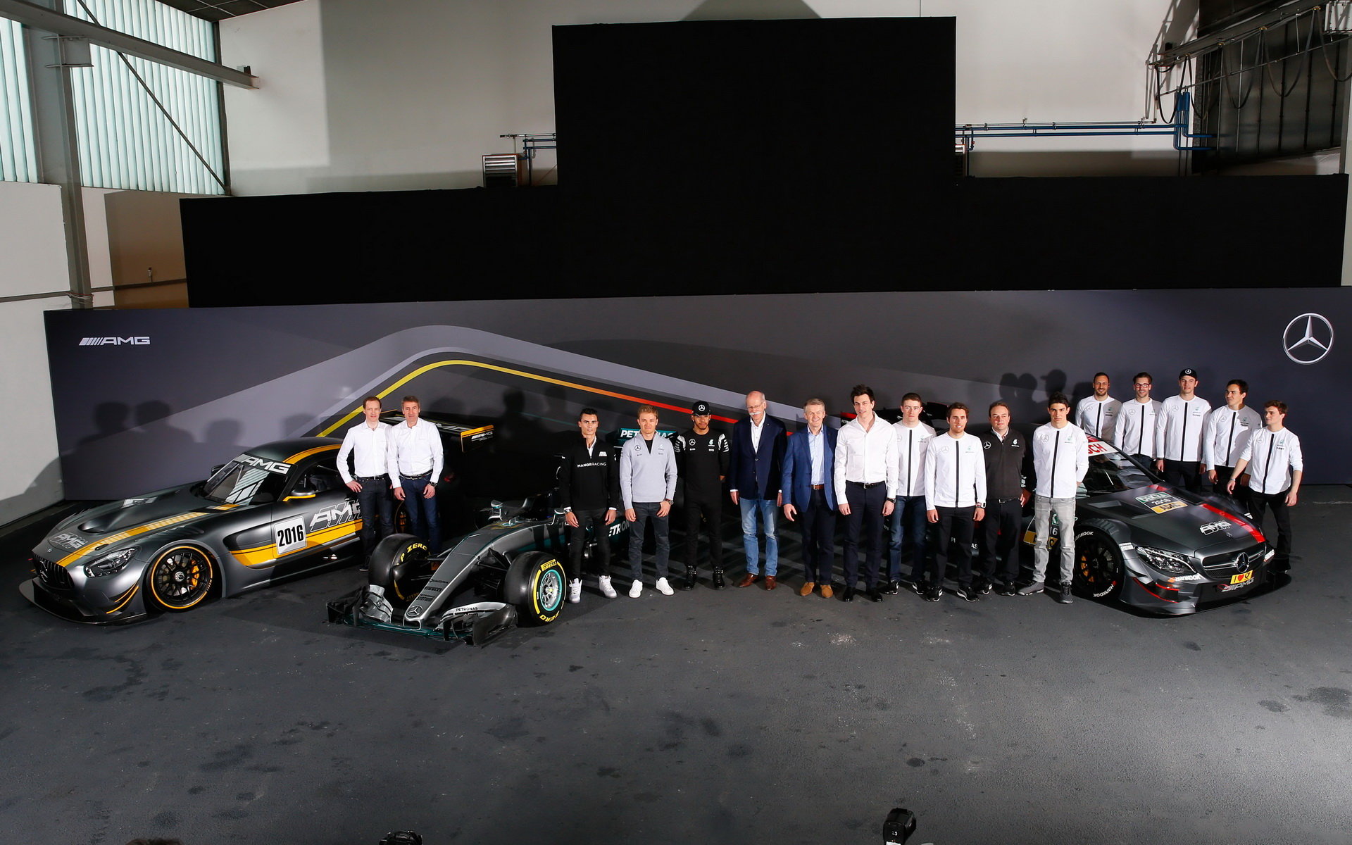 Prezentace ve Fellbachu - Mercedes-Benz, Motorsport Kickoff 2016