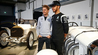 Nico Rosberg a Lewis Hamilton ve Fellbachu - Mercedes-Benz, Motorsport Kickoff 2016