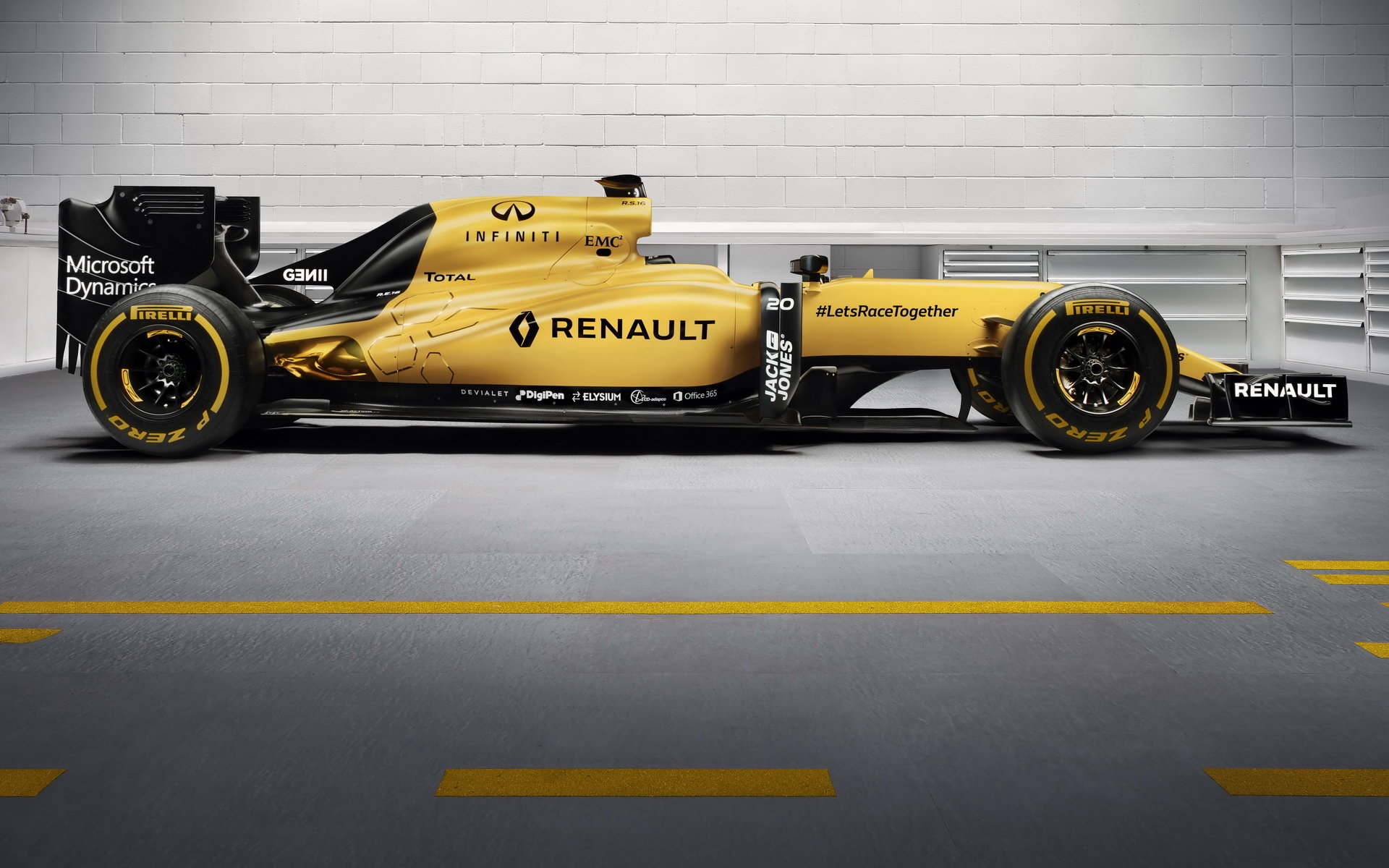 Prezentace nového zbarvení Renaultu pro sezónu 2016