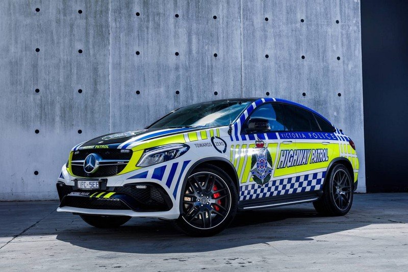 Policejní Mercedes-Benz GLE