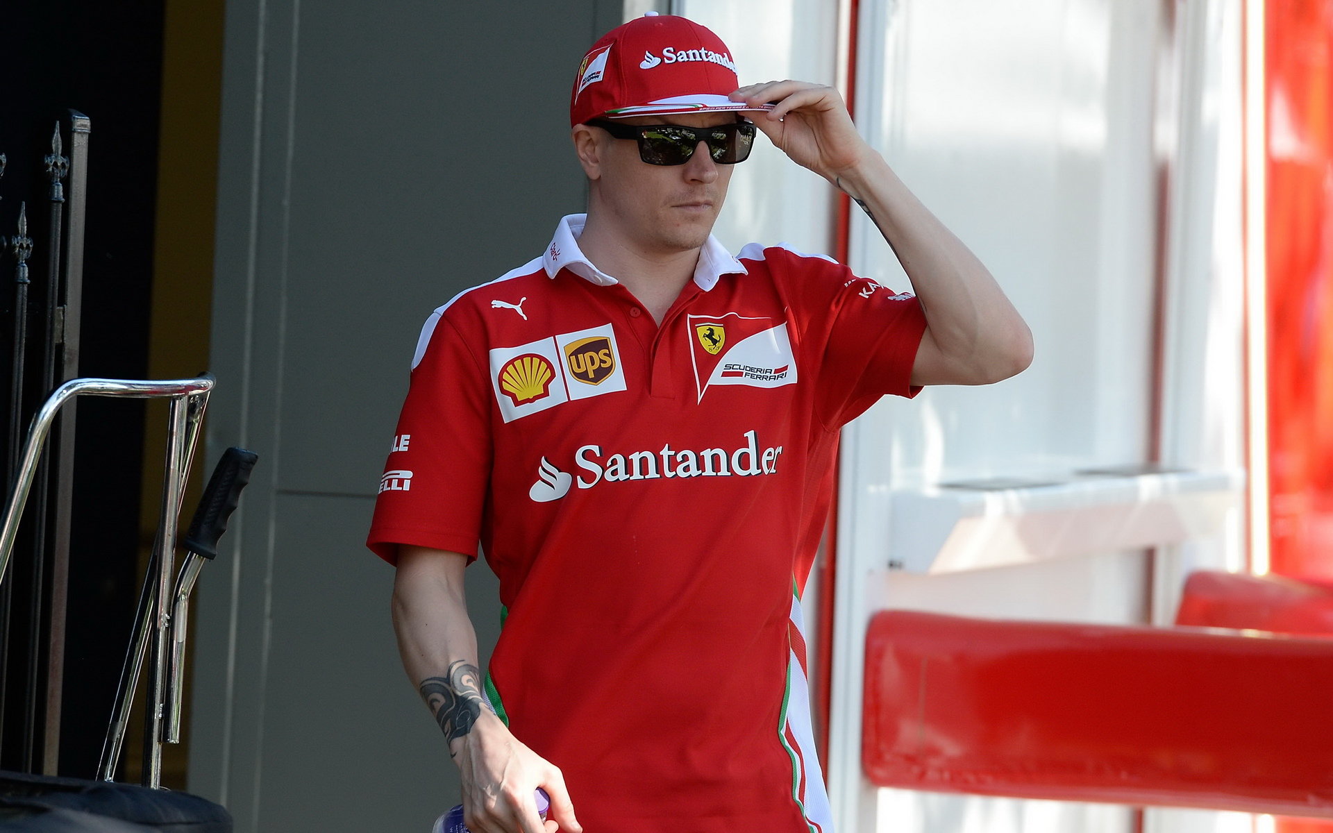 Kimi Räikkönen v Melbourne