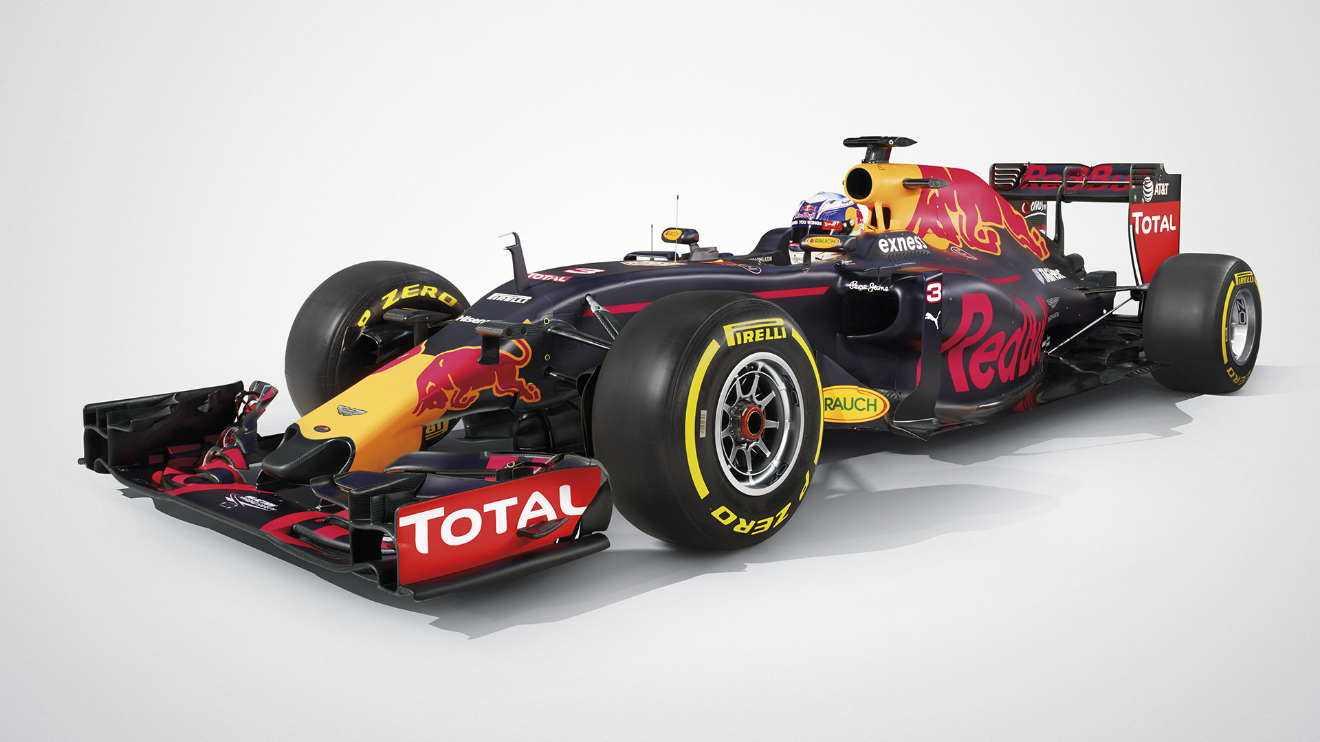 Red Bull RB12 po představení partnerství s Aston Martin