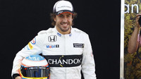 Fernando Alonso v Melbourne