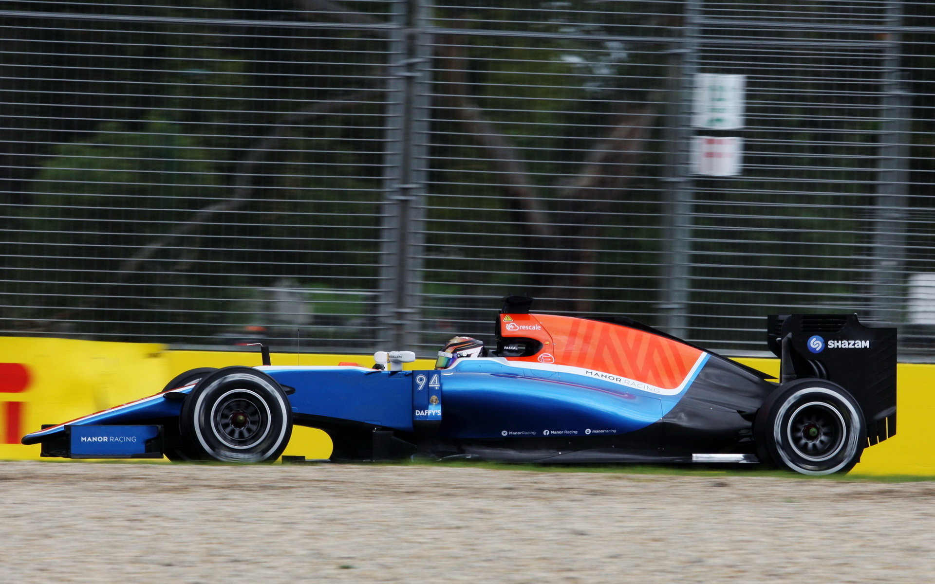 Pascal Wehrlein při kvalifikaci v Melbourne