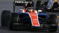 Pascal Wehrlein při kvalifikaci v Melbourne