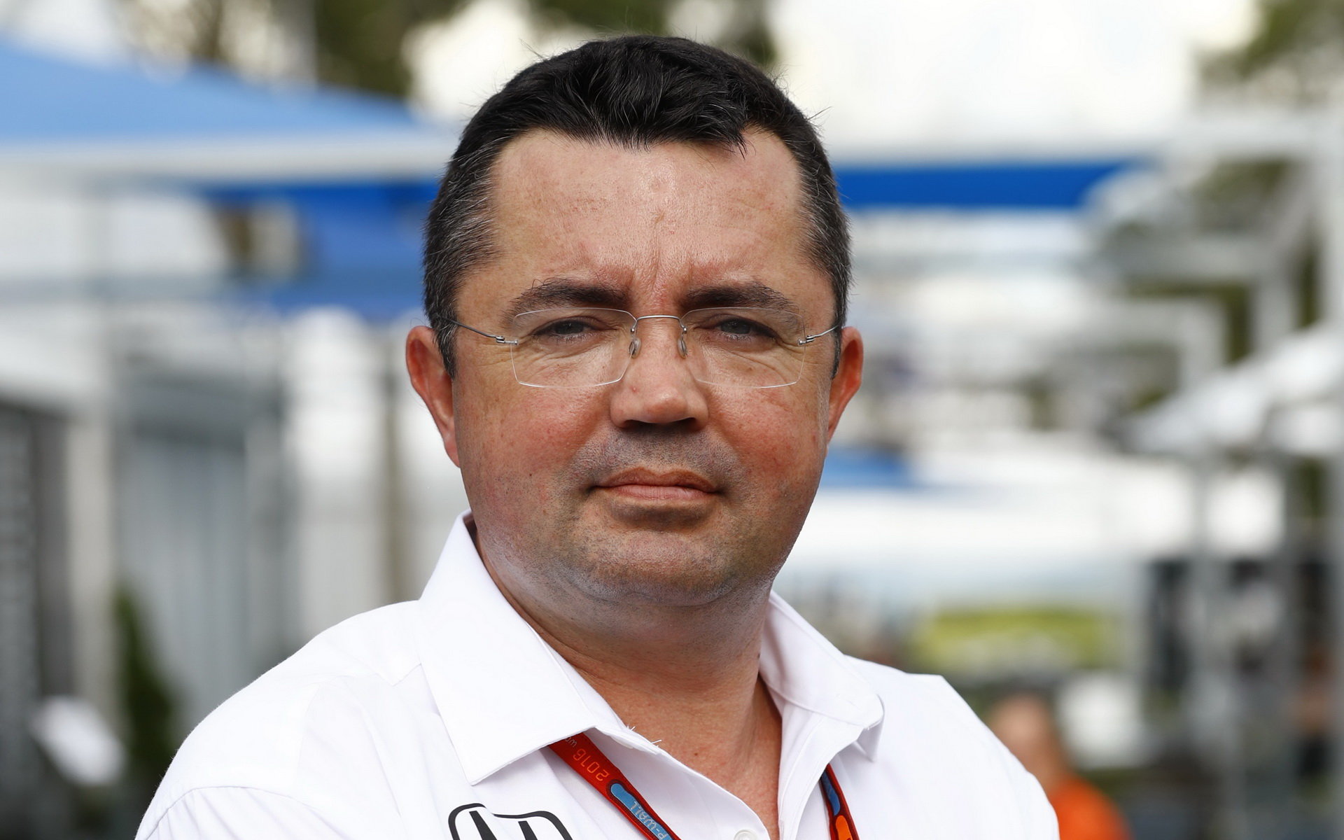 Závodní ředitel McLarenu Eric Boullier