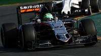 Nico Hülkenberg při závodě v Melbourne