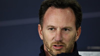 Christian Horner na tiskovce v Melbourne