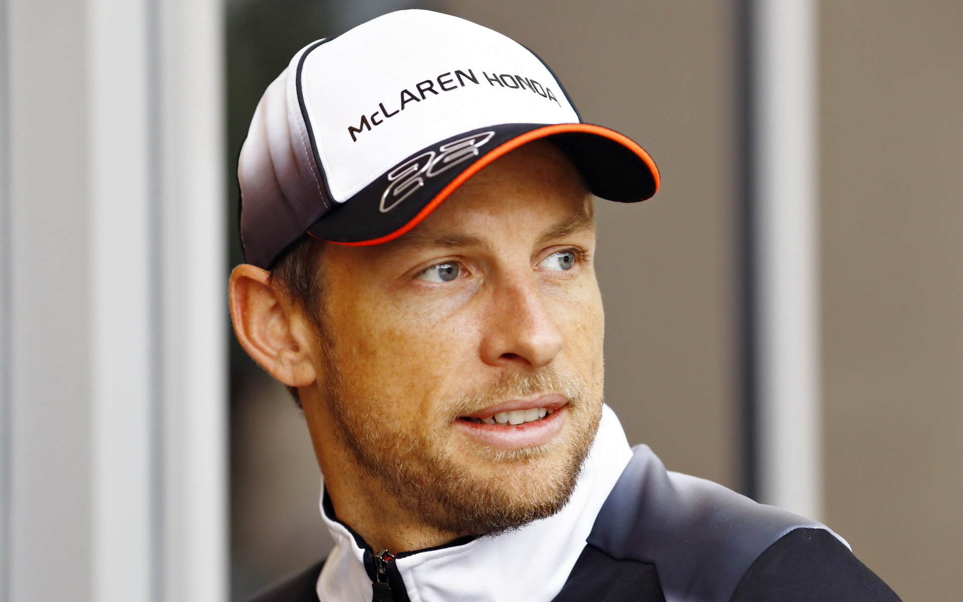 Jenson Button v Bahrajnu