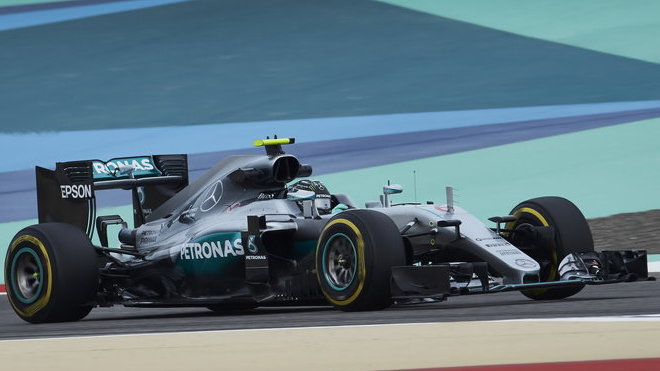 Nico Rosberg v Bahrajnu