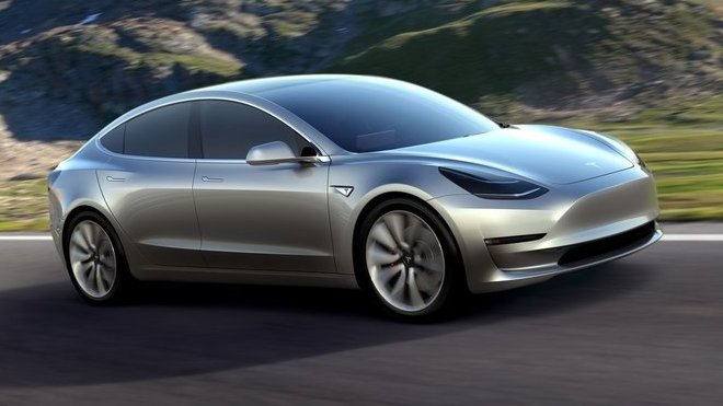 Model 3 americké automobilky Tesla Motors