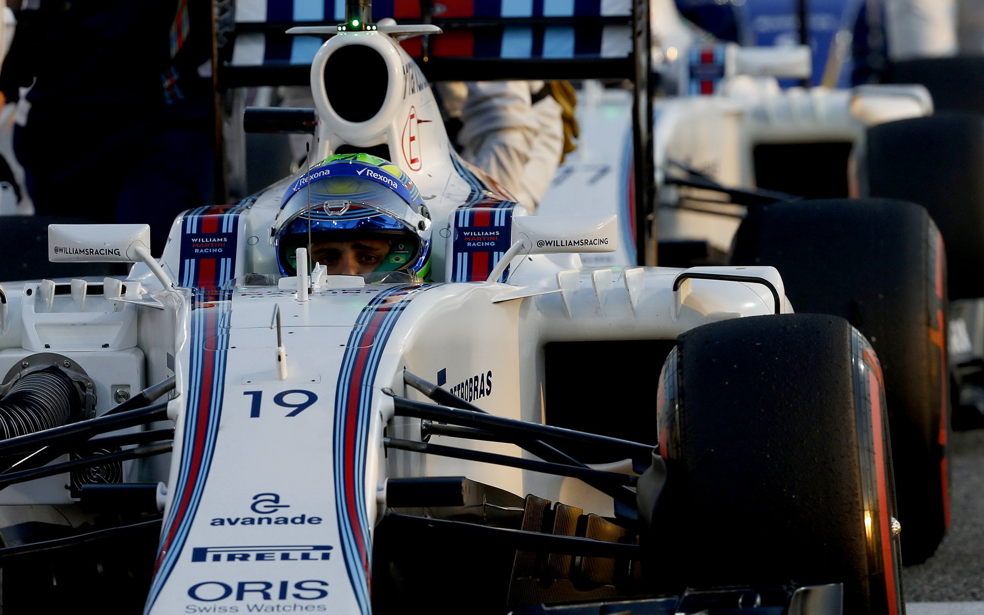 Felipe Massa po závodě v Bahrajnu