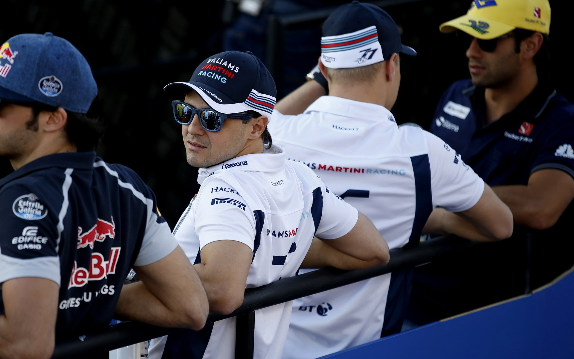 Felipe Massa, Valtteri Bottas a Felipe Nasr v Bahrajnu