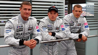 David Coulthard, Kimi Räikkönen a Alex Wurz