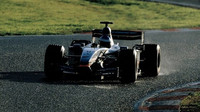 Alex Wurz s McLarenem MP4-17D