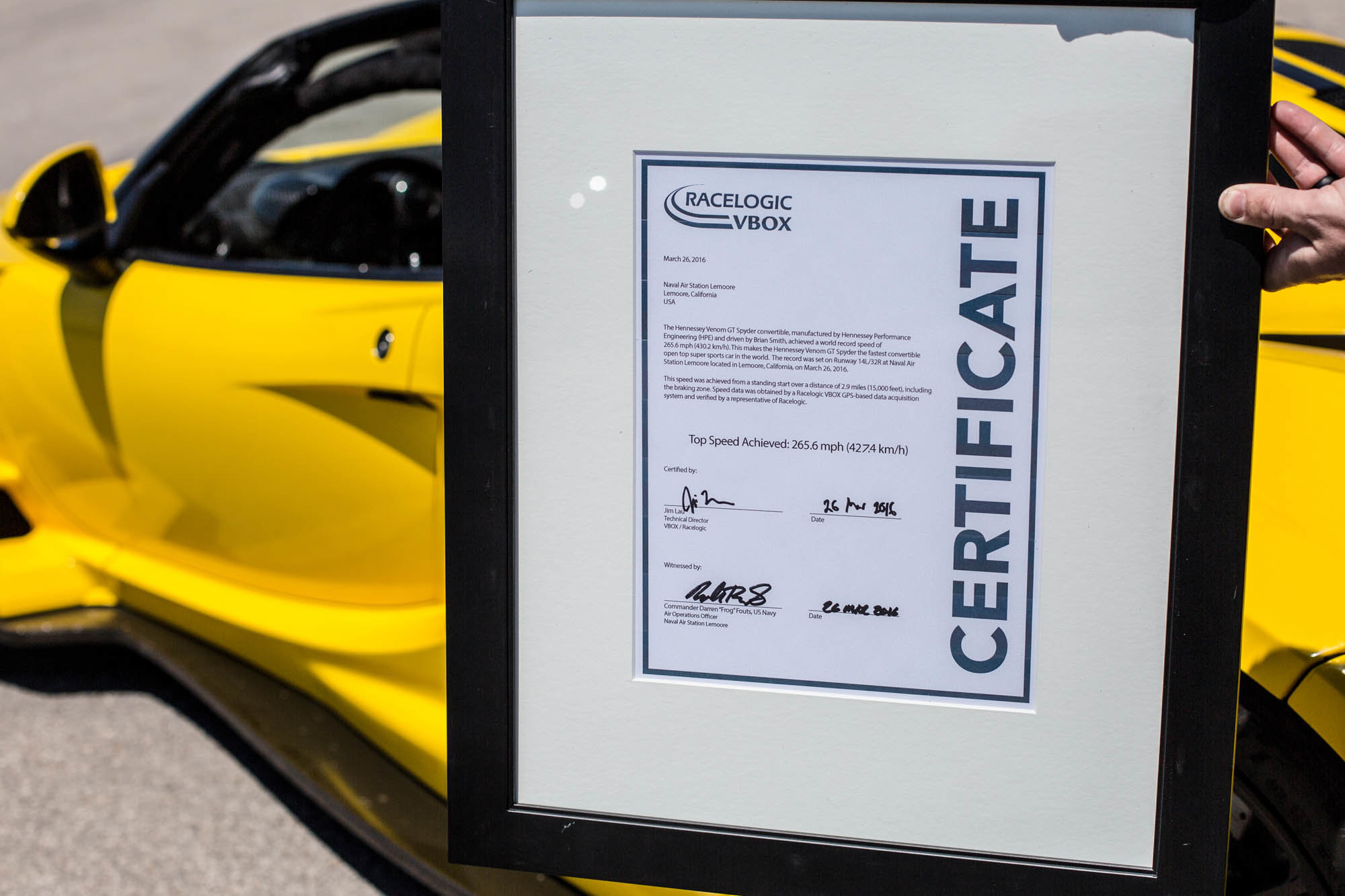 Hennessey Venom GT Spyder - nejrychlejší produkční kabriolet světa