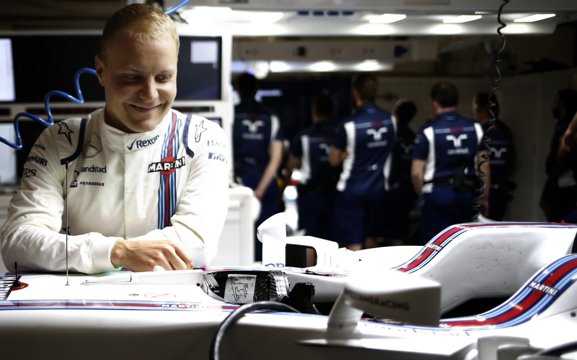 Valtteri Bottas se těší až usedne za volant v závodě v Číně