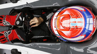 Romain Grosjean v kvalifikaci v Číně
