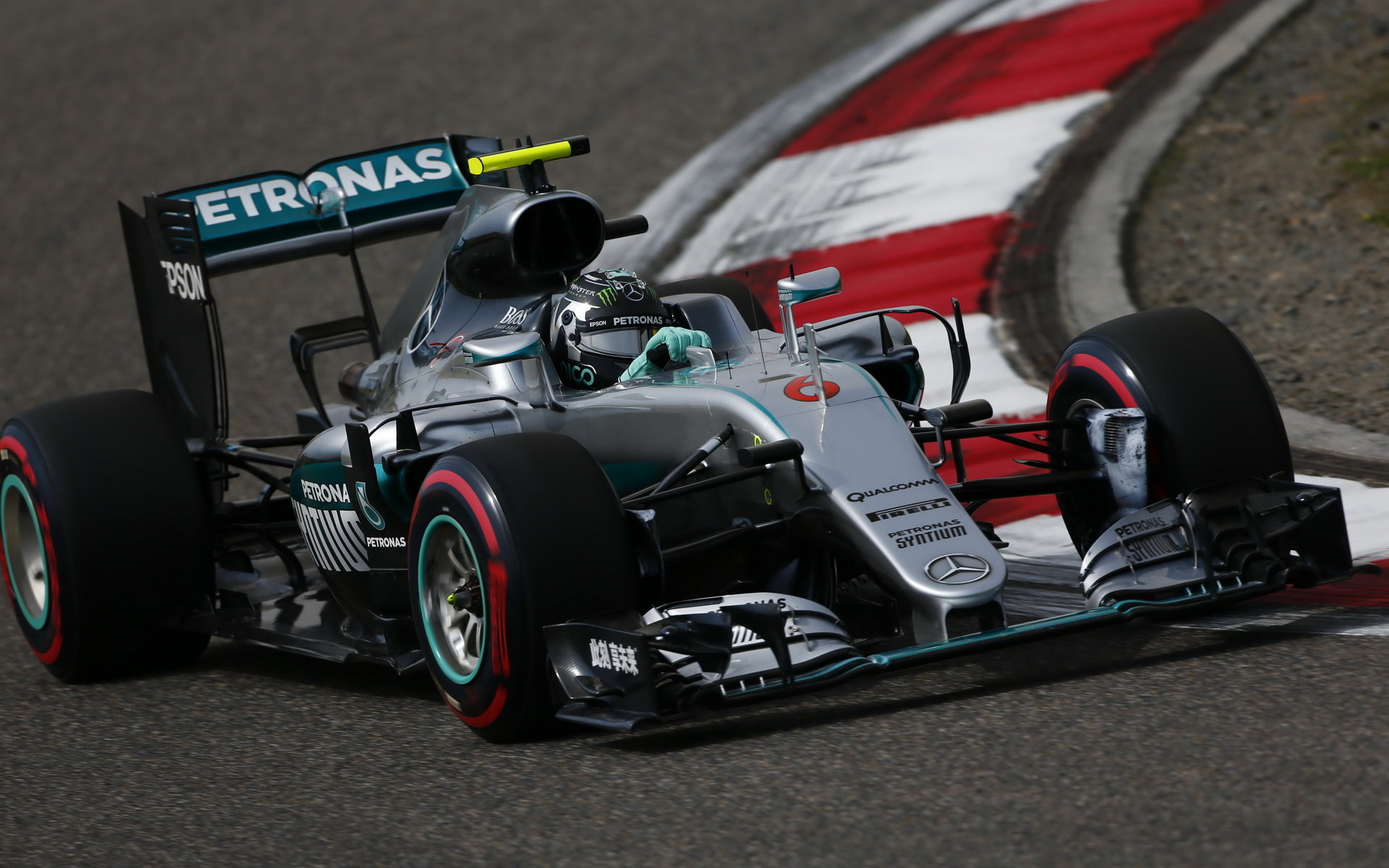 Nico Rosberg v kvalifikaci v Číně