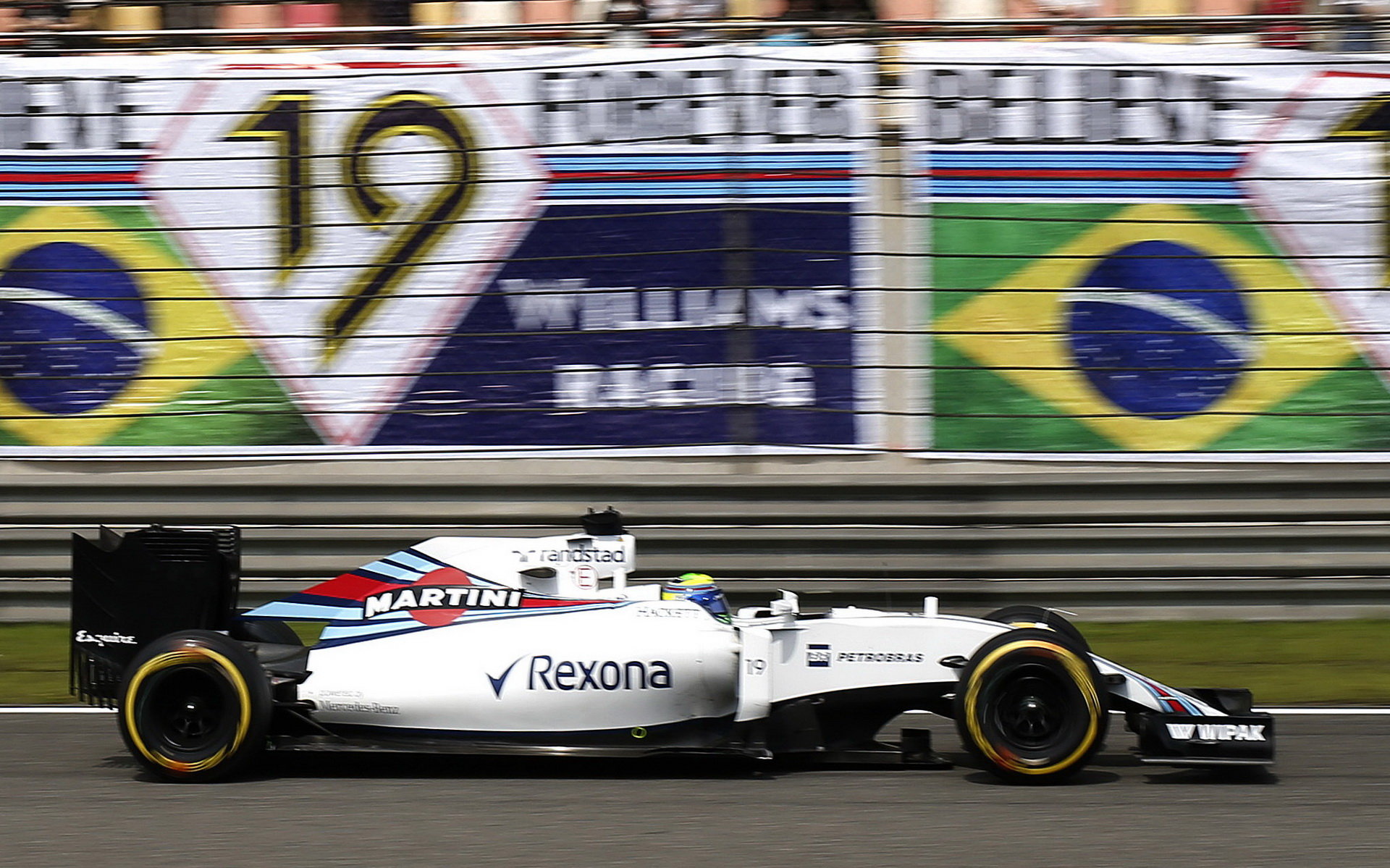 Felipe Massa v závodě v Číně
