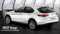 Alfa Romeo Stelvio a její možný vzhled