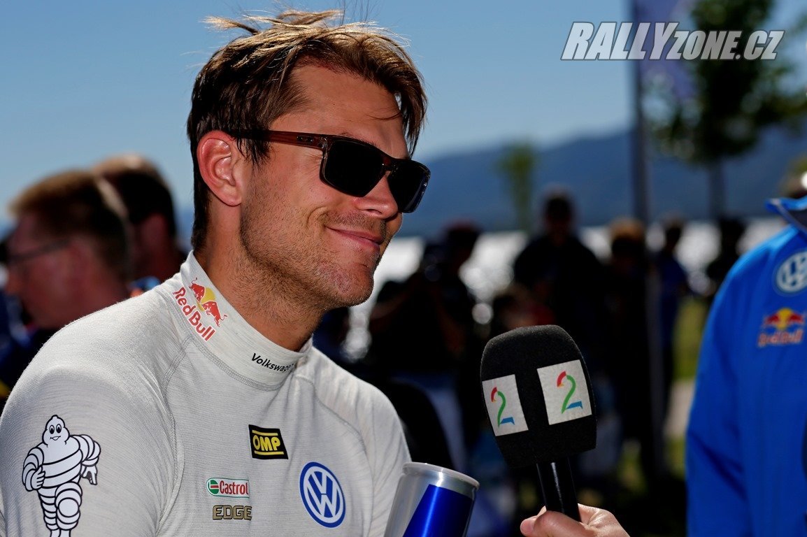 Andreas Mikkelsen vloni s VW Polo R WRC předváděl moc pěkné výkony 