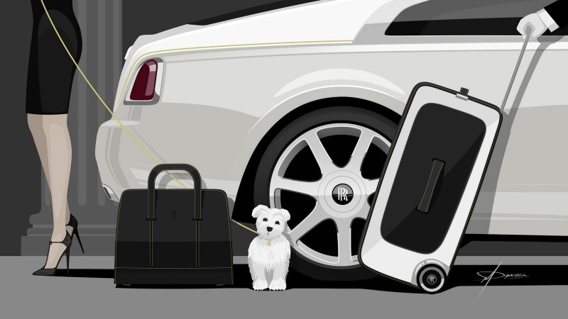 Rolls-Royce představil nová zavazadla pro Wraith