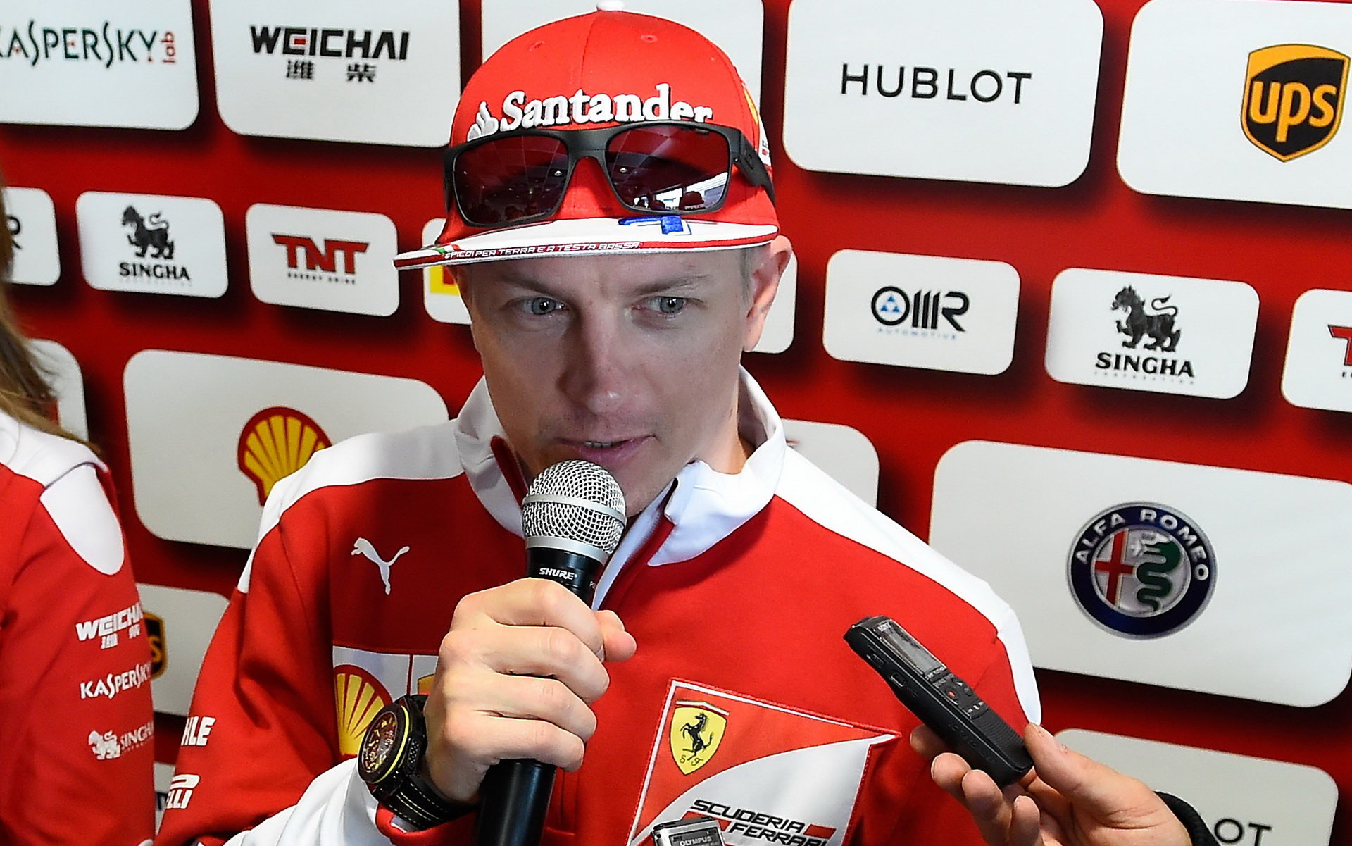 Kimi Räikkönen v Soči (ilustrační snímek)