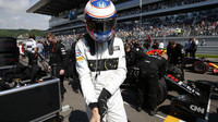 Jenson Button před závodem v Soči