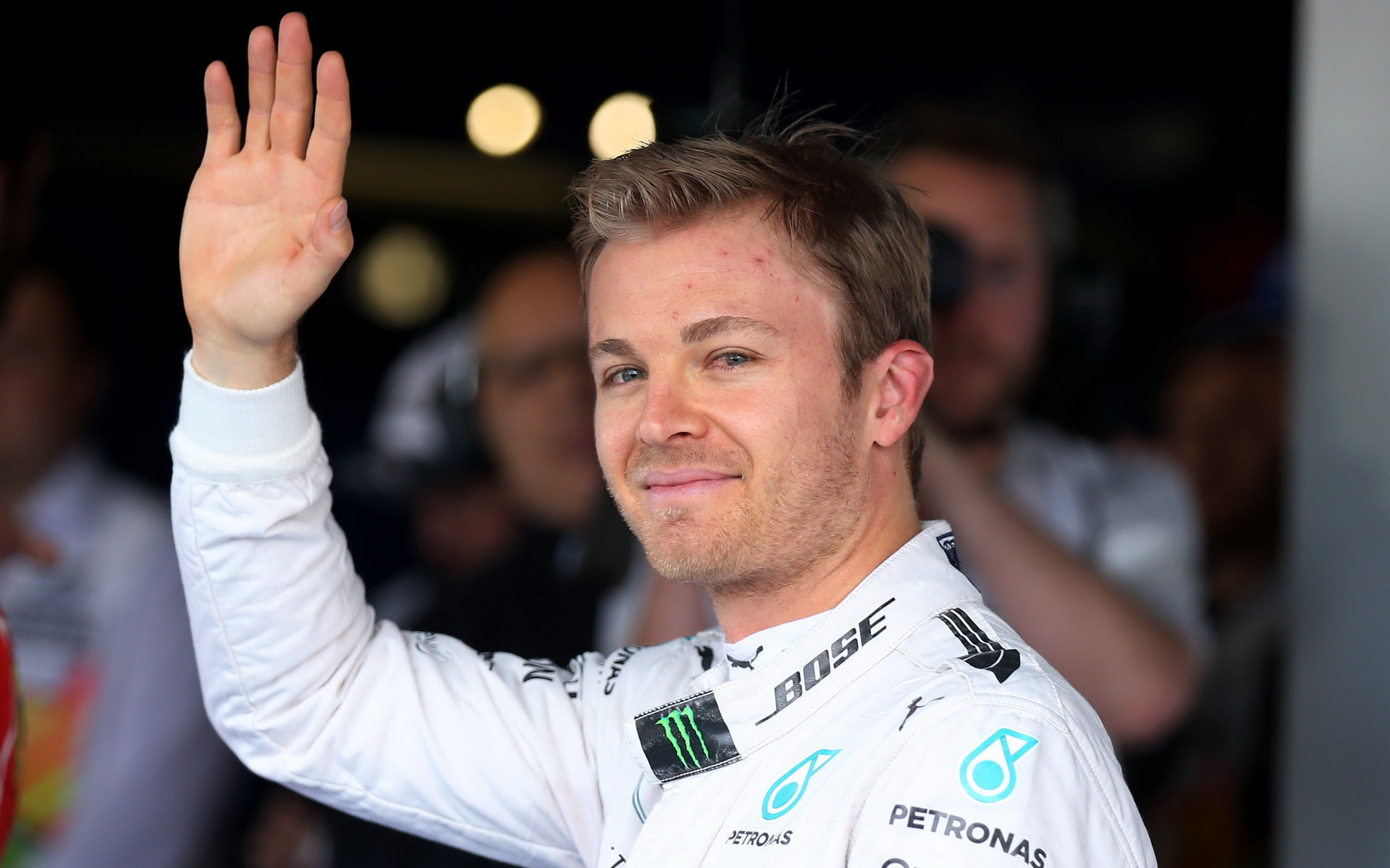Nico Rosberg pokvalifikaci v Soči