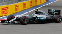 Nico Rosberg při kvalifikaci v Soči
