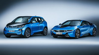BMW i3 &amp; i8 v modré metalíze Protonic.