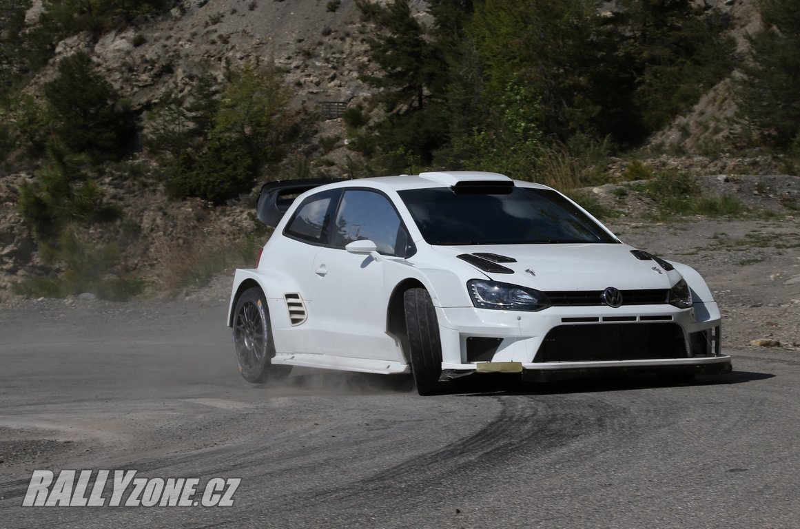 Testovací prototyp nového Pola R WRC
