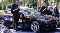 Italské policejní Alfy Romeo Giulia QV