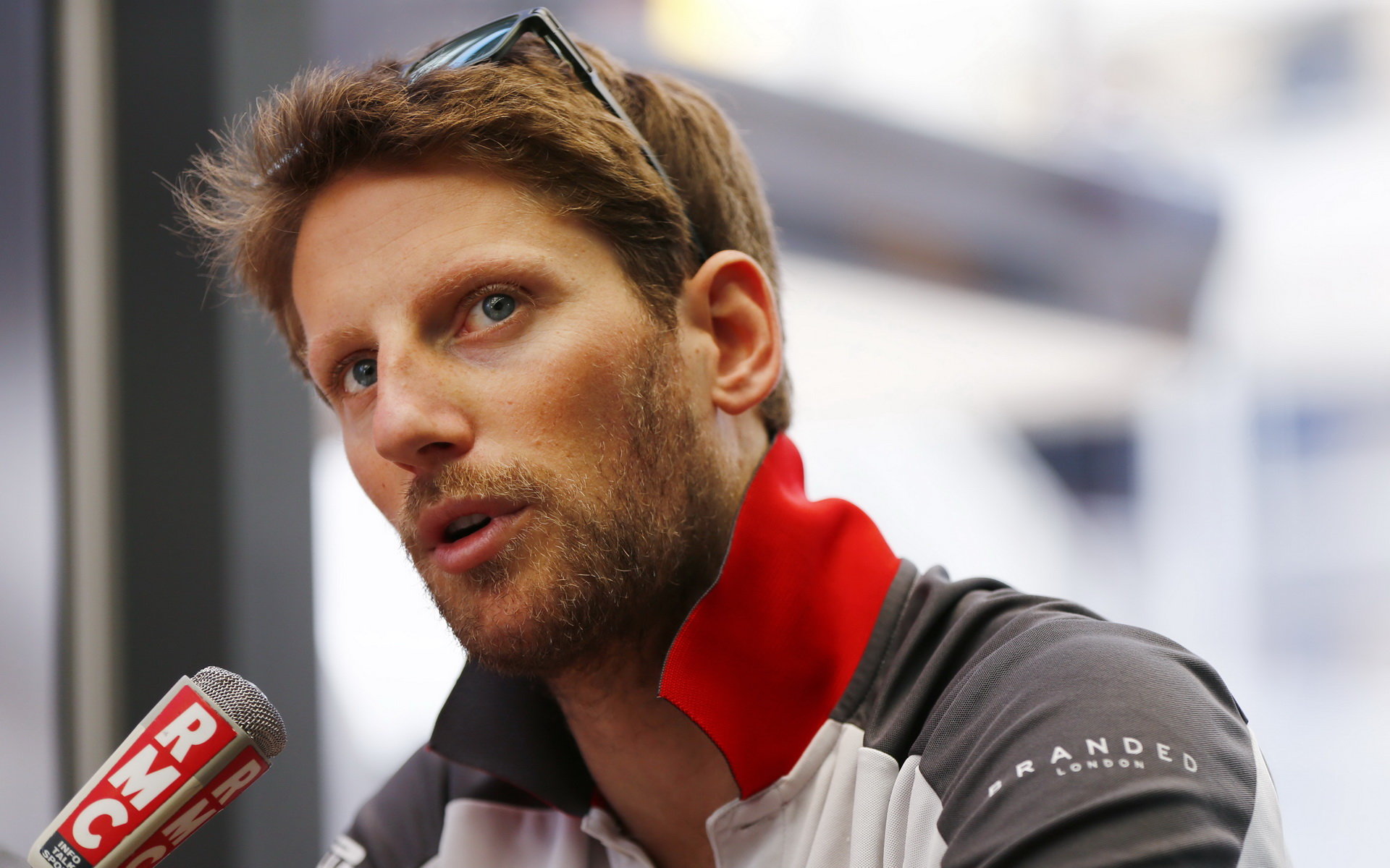 Romain Grosjean v Barceloně