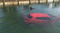 Utopená Toyota Yaris a špatná navigace
