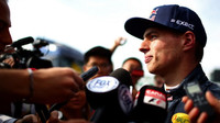 Max Verstappen při mezisezónních testech v Barceloně