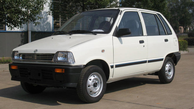 Jiangnan TT je licenční verzí Suzuki Alto z osmdesátých let.