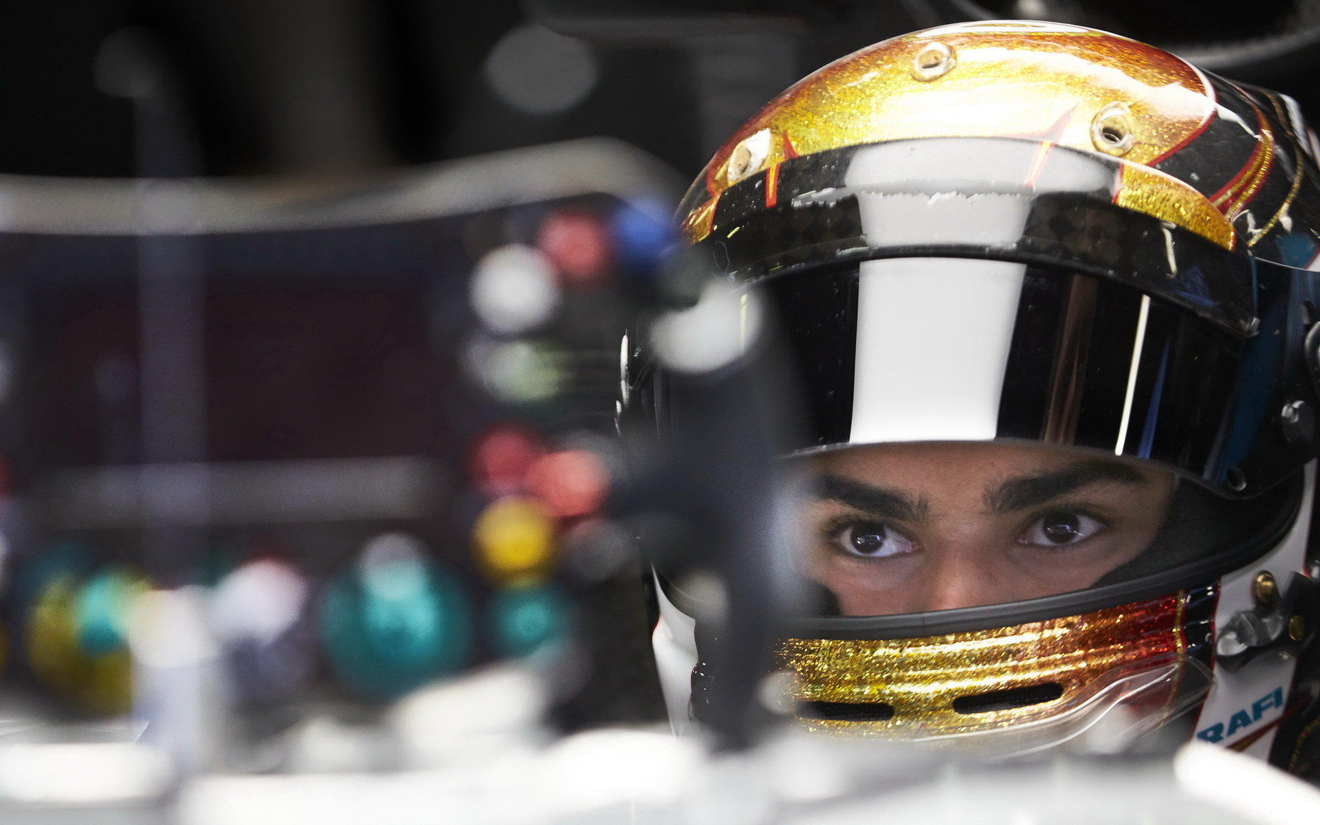 Pascal Wehrlein při mezisezónních testech v Barceloně