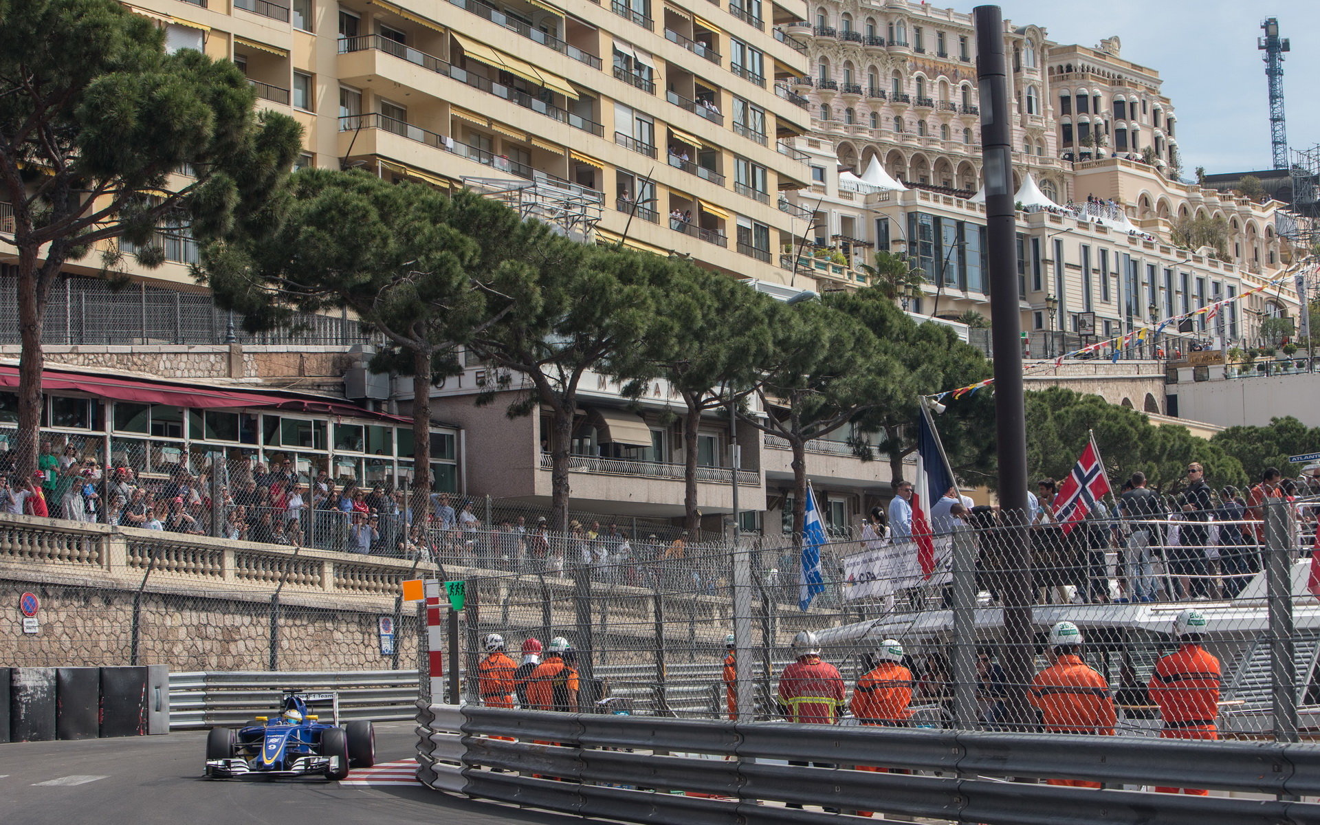 Marcus Ericsson v Monaku
