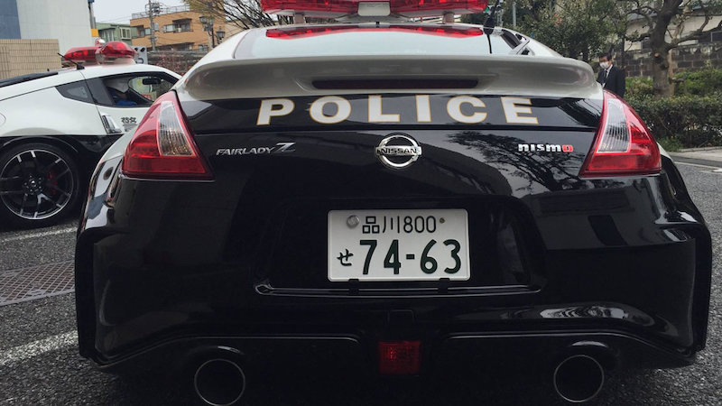 Nissan 370Z Nismo jako posila Toykijské policie