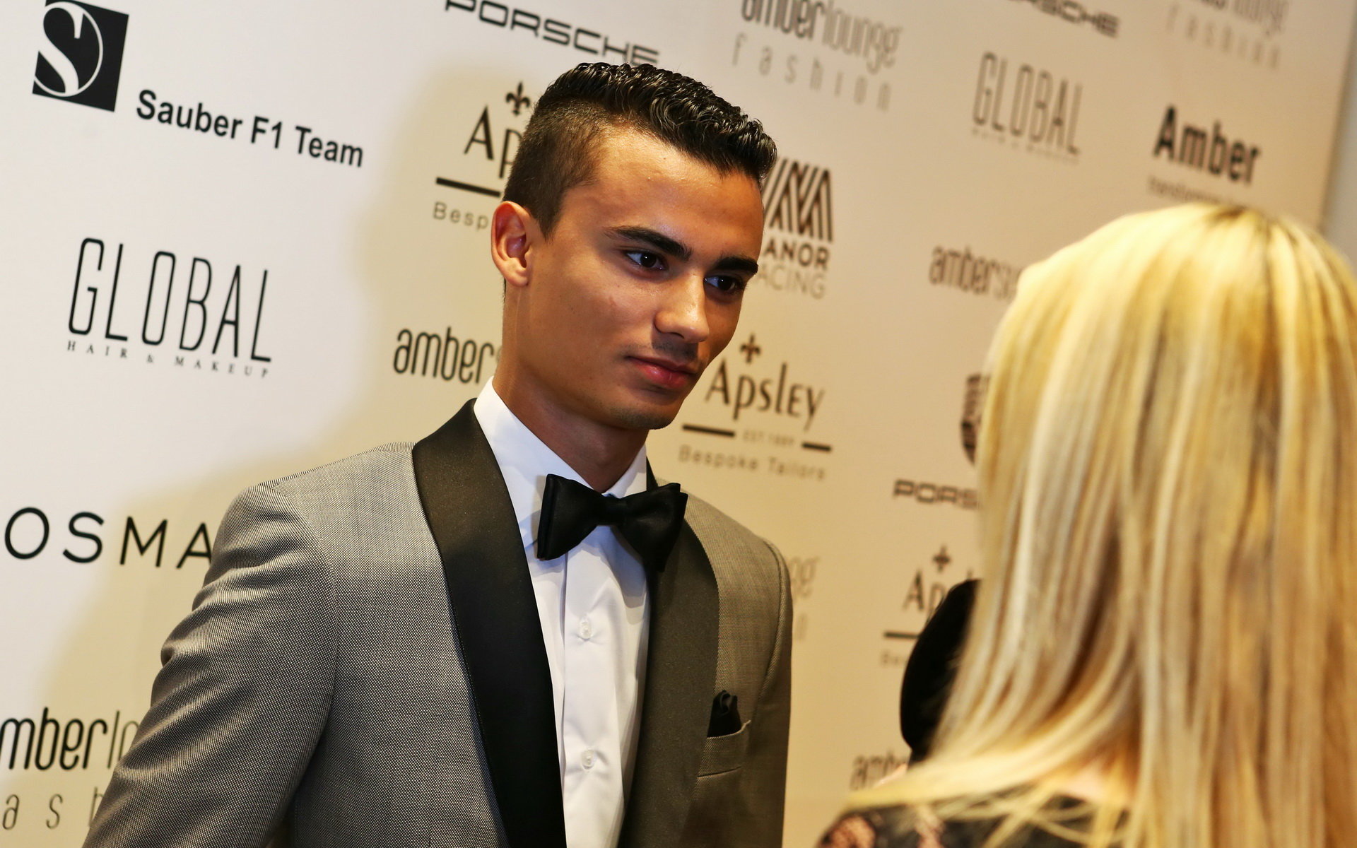 Pascal Wehrlein při módní prohlídce v Monaku