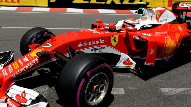 Kimi Räikkönen na ultra-měkké směsi v Monaku