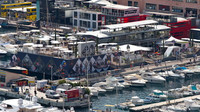 Motorhome týmu Red Bull a Toro Rosso v Monaku