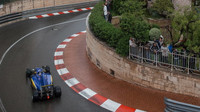 Marcus Ericsson v závodě v Monaku