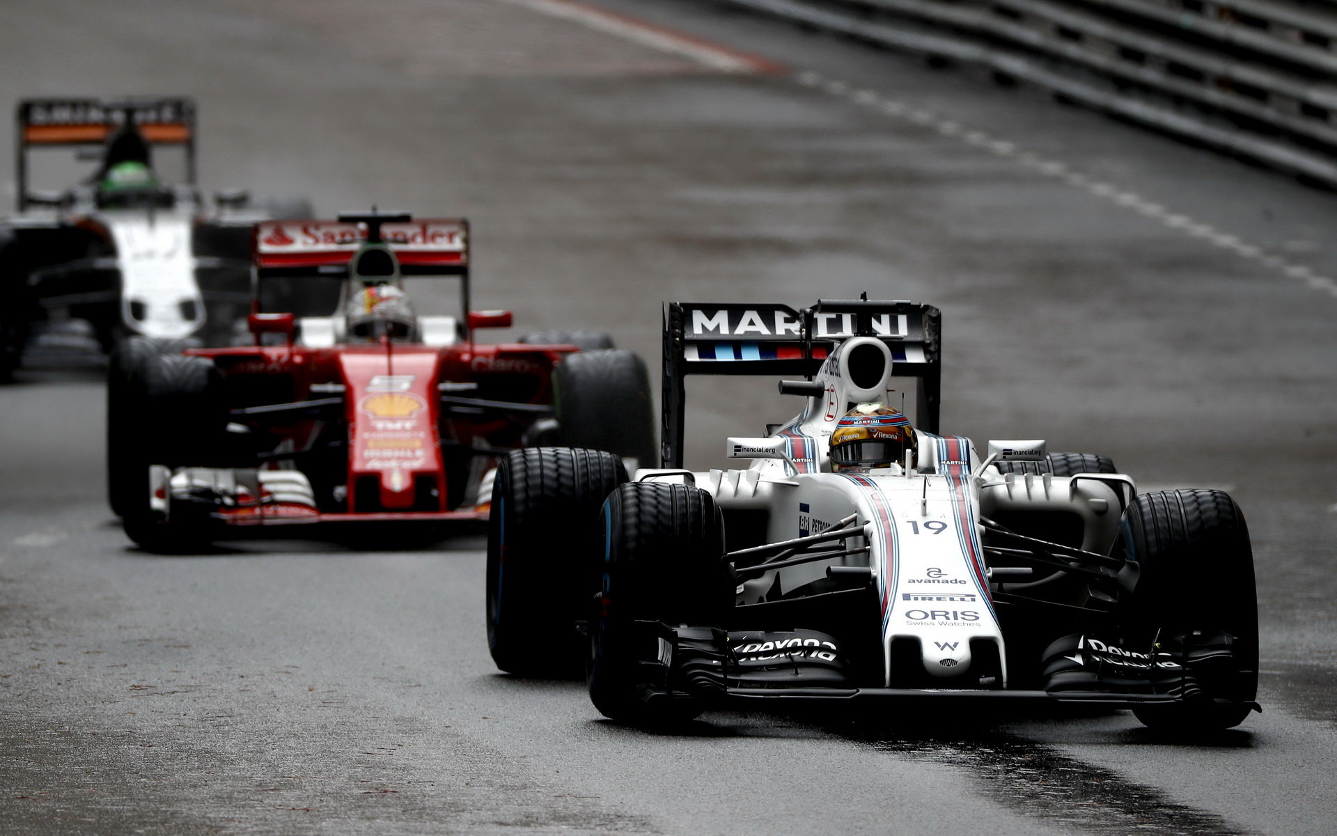 Chvíle za Massou byly pro závod rozhodující, tvrdí Vettel