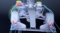 Model Mercedesu při počítačových simulacích