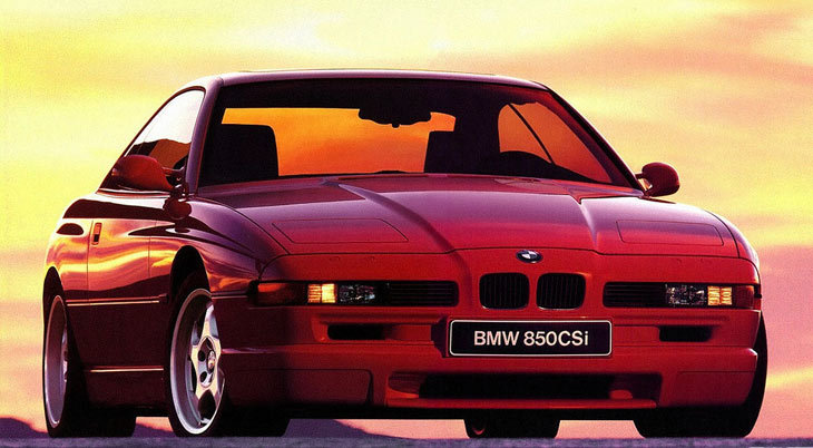 BMW 850 CSi - První zástupce řady 8 vyjel na silnice již v roce 1989